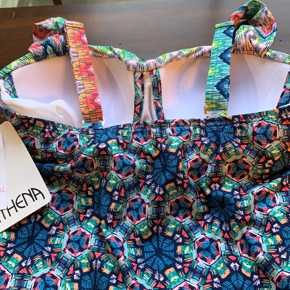 NWT Athena Soft Cup Underwire Bandini Top  32 B/C - Picture 4 of 6